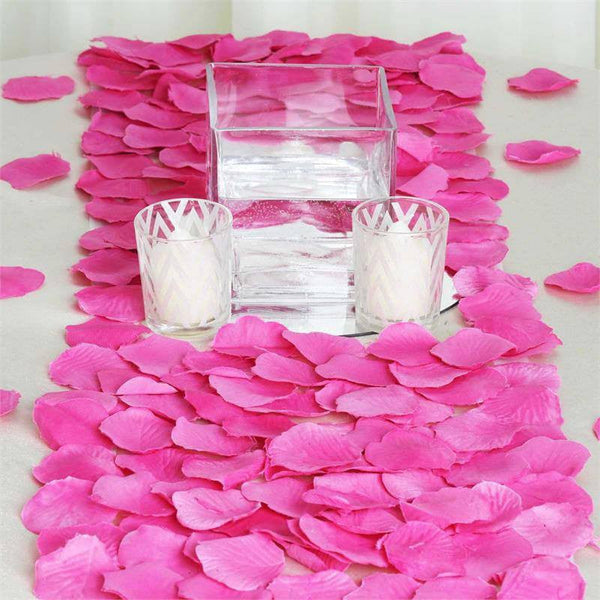 500 Pack | Silk Rose Petals Table Confetti or Floor Scatters