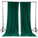 2 Pack | Fire Retardant Polyester Curtain Panel Backdrops With Rod Pockets - 10ftx10ft
