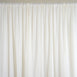 20ftx10ft Rod Ready Dual Layered Poly & Chiffon Backdrop Curtain