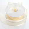 25 Yards | 1.5" Sheer Organza Ribbon With Satin Edges