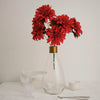 2 Bushes | 20" Large Head Artificial Dahlia Bouquet, Silk Flower Decorations