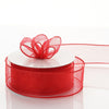 10 Yards | 1.5" Sheer Organza Wired Edge Ribbon