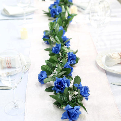 6ft | Artificial Silk Rose Garland UV Protected Flower Chain