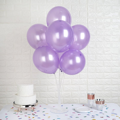 25 Pack | 12" Shiny Pearl Latex Helium, Air or Water Balloons