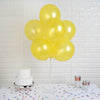 25 Pack | 12" Shiny Pearl Latex Helium, Air or Water Balloons