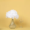 10 Flower Heads | Artificial Hydrangea Stems, DIY Home Floral Decor