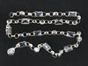 Princess-Style Acrylic Diamond Garlands - 5 Chains Clear