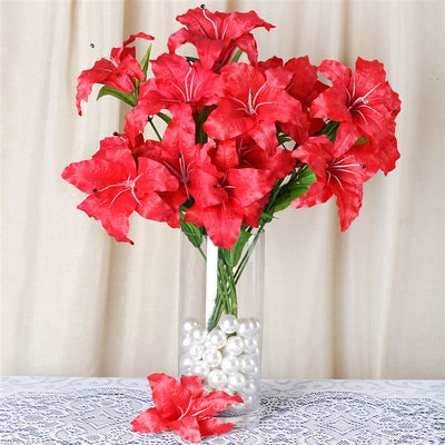 54 SUPERSIZED Casa Blanca Lilies Red