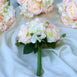 Rose & Hydrangea Bouquet Artificial Silk Flowers - Pink