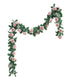 6FT Dusty Rose Chain Garland UV Protected Artificial Flower