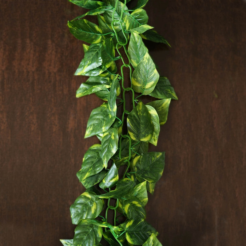 artificial money plant leaves Artificial Devil's Ivy Leaf Garland