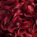 Hydrangea Kissing Ball Artificial Silk Flowers - Wine - 4 pack