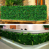 Artificial Large Faux Boxwood Green Wall Panel - 4pcs
