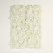 4 Pack 11 Sq ft. UV Protected 3D Cream Silk Rose & Hydrangea Flower Wall Mat Panel