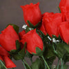 Small Rose Buds Artificial Silk Flowers - Red
