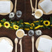 Artificial Sunflower Garland - 6 ft
