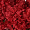 Large Chrysanthemum Bush Artificial Silk Flowers - Burgundy