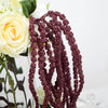 Pack of 2 - 32 inch Burgundy Amaranthus Artificial Flower Stem With Ivy Leaves