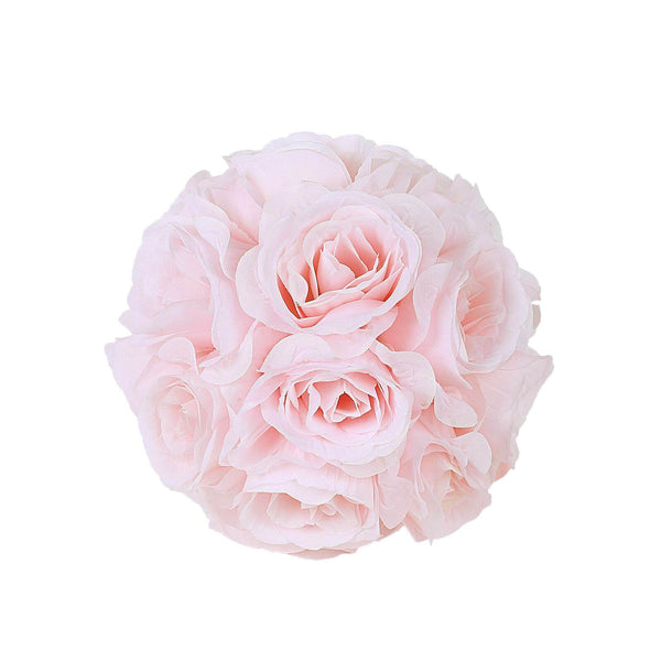 Flower Ball, Silk Rose Pomander Kissing Ball