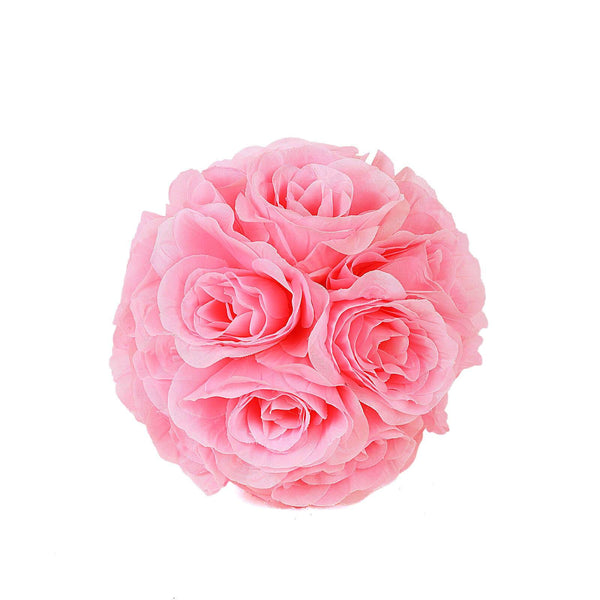 Flower Ball, Silk Rose Pomander Kissing Ball