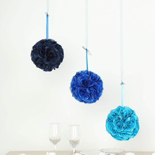 Flower Ball, Silk Rose Pomander Kissing Ball
