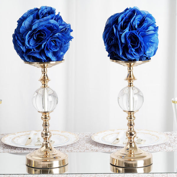 Flower Ball, Silk Rose Pomander Kissing Ball