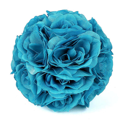 Flower Ball, Silk Rose Pomander Kissing Ball