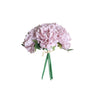 5 Heads | 11" Tall Artificial Bush Peony Bouquet - Dusty Rose