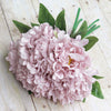 5 Heads | 11" Tall Artificial Peony Bouquet - Dusty Rose | Silk Flowers Factory