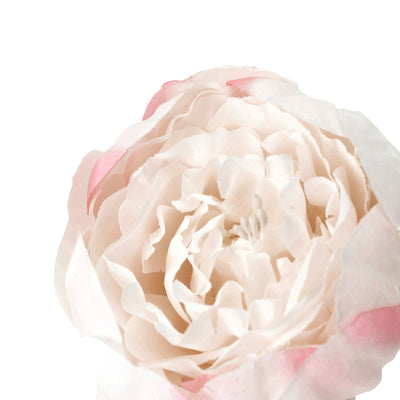 10 Pack | 3inch Silk Peony Flower Heads, Artificial Peonies For Flower Arrangement - Rose Gold