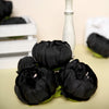 10 Pack | 3inch Silk Peony Flower Heads, Artificial Peonies For Flower Arrangement - Black