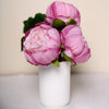 10 Pack | 3inch Silk Peony Flower Heads, Artificial Peonies For Flower Arrangement - Lavender | Pink