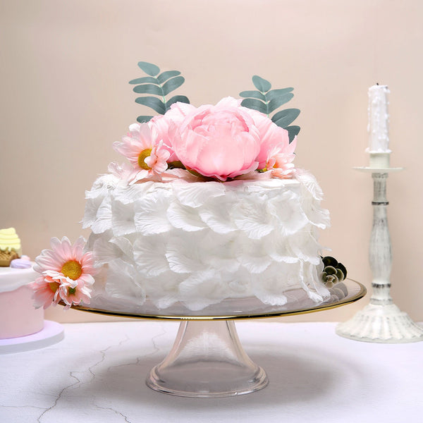 10 Pack | 3inch Silk Peony Flower Heads, Artificial Peonies For Flower Arrangement - Pink