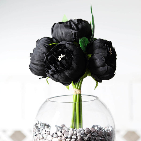 Artificial Silk Peonies, Peony Bouquet, Wedding Flower Bouquet