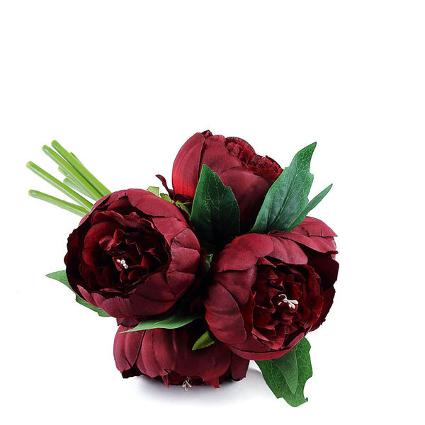 Artificial Silk Peonies, Peony Bouquet, Wedding Flower Bouquet