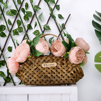 Artificial Silk Peonies, Peony Bouquet, Wedding Flower Bouquet 