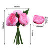 Artificial Silk Peonies, Peony Bouquet, Wedding Flower Bouquet