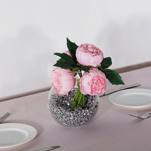 Artificial Silk Peonies, Peony Bouquet, Wedding Flower Bouquet