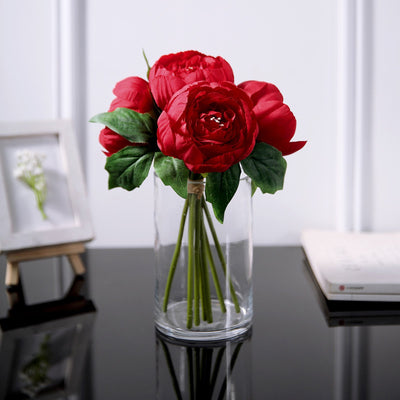 Artificial Silk Peonies, Peony Bouquet, Wedding Flower Bouquet