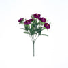 4 Bushes | 12inches Purple Peony Flower Bouquet, Artificial Flower Arrangements