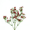 4 Pack | 27inch Burgundy Babys Breath Artificial Flowers, Gypsophila Real Touch Silk Flowers Stem