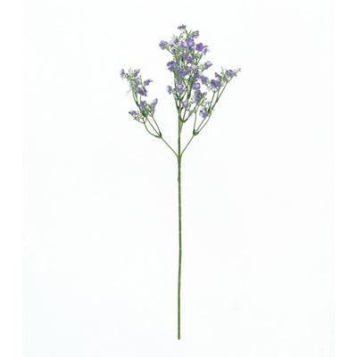 4 Pack | 27inch Lavender Babys Breath Artificial Flowers, Gypsophila Real Touch Silk Flowers Stem