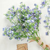 4 Pack | 27inch Lavender Babys Breath Artificial Flowers, Gypsophila Real Touch Silk Flowers Stem