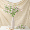 4 Pack | 27inch Pink Babys Breath Artificial Flowers, Gypsophila Real Touch Silk Flowers Stem