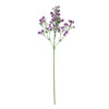 4 Pack | 27inch Purple Babys Breath Artificial Flowers, Gypsophila Real Touch Silk Flowers Stem