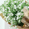 4 Pack | 27 Inch | White Babys Breath Artificial Flowers, Gypsophila Real Touch Silk Flowers Stem#whtbkgd