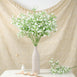 4 Pack | 27 Inch | White Babys Breath Artificial Flowers, Gypsophila Real Touch Silk Flowers Stem