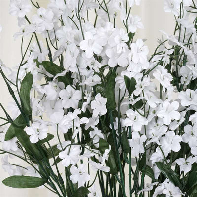 Baby Breath Bush Artificial Silk Flowers - White