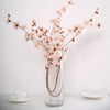 2 Branches | 42inch Champagne Carnation Flower Spray, Silk Flower Bouquet