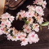 4 Bushes | 40" Tall Silk Artificial Flowers Faux Cherry Blossoms Branches - Blush | Rose Gold#whtbkgd